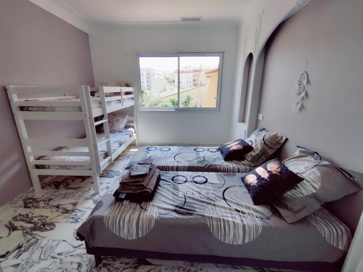 La Villa Castel - Haut De Villa - Parkings- 3 Chambres - 8 Couchages - Jardin - Barbecue カーニュ・シュル・メール エクステリア 写真