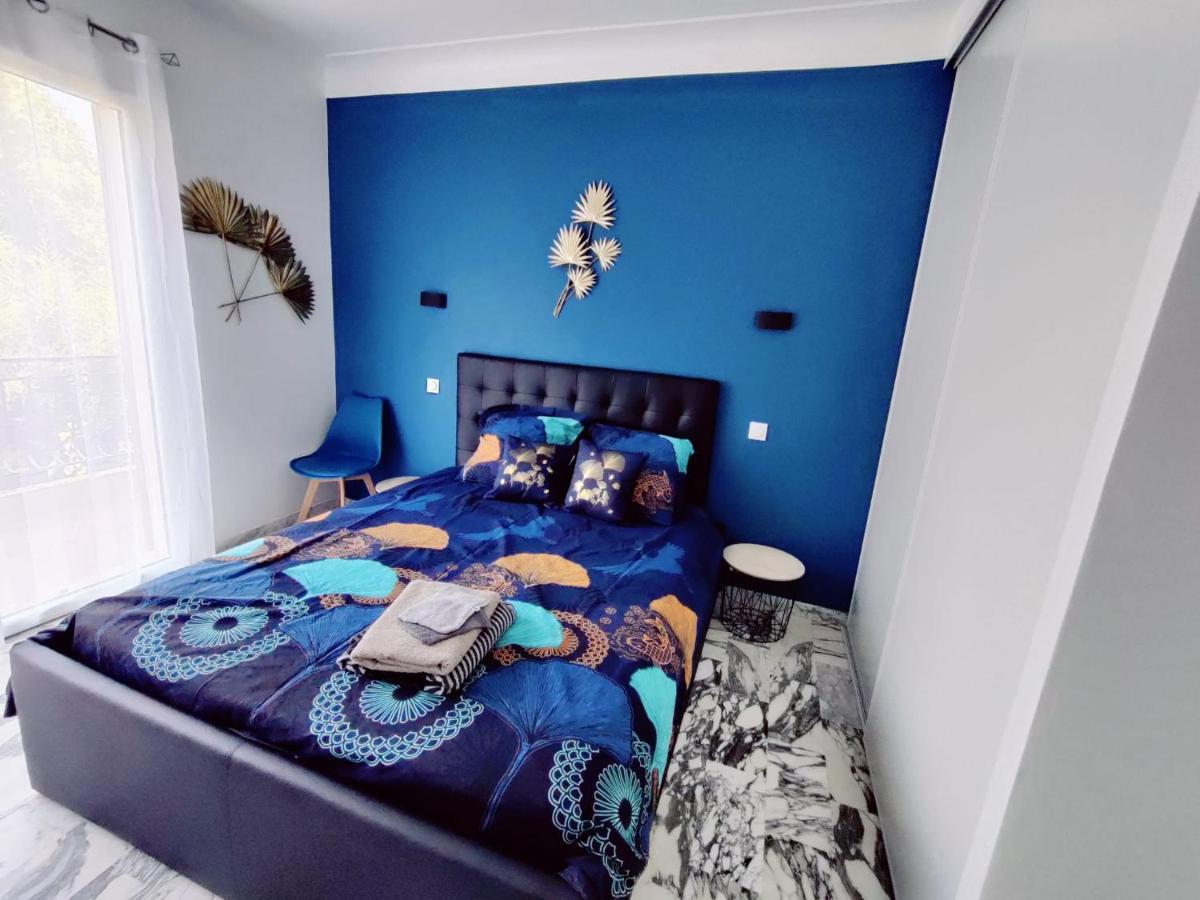 La Villa Castel - Haut De Villa - Parkings- 3 Chambres - 8 Couchages - Jardin - Barbecue カーニュ・シュル・メール エクステリア 写真